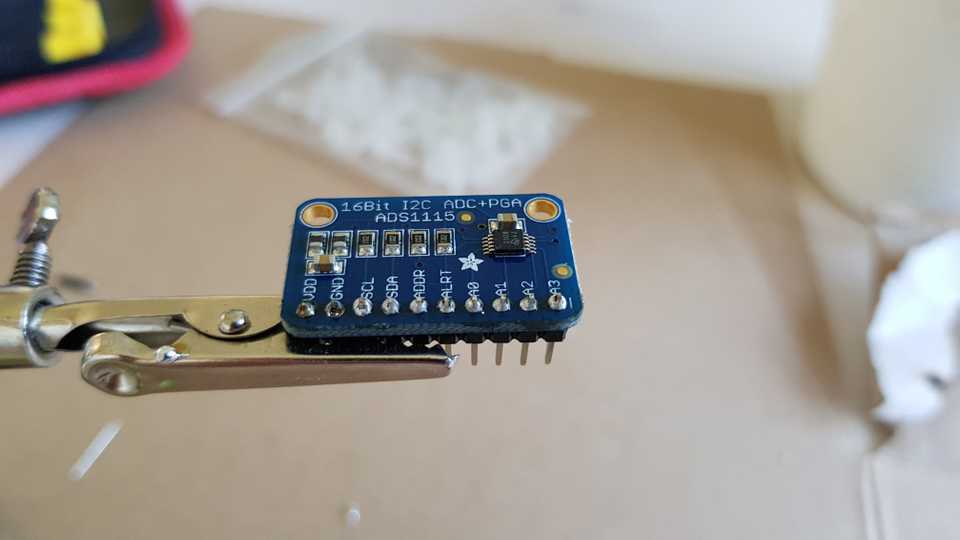 soldered ADC